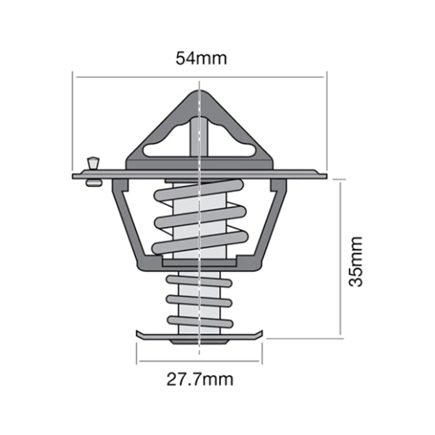 Thermostat for Nissan Navara D21 D22 4cyl 2.4L KA24E KA24DE (1992-2005)