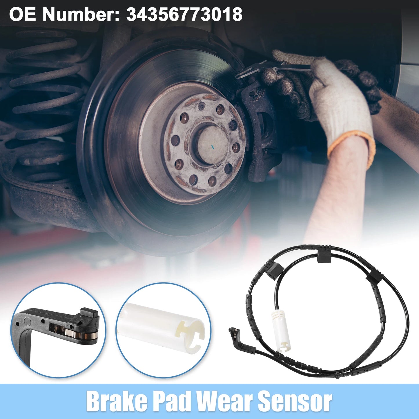 Rear Brake Pad Sensor for BMW (1 Pcs)