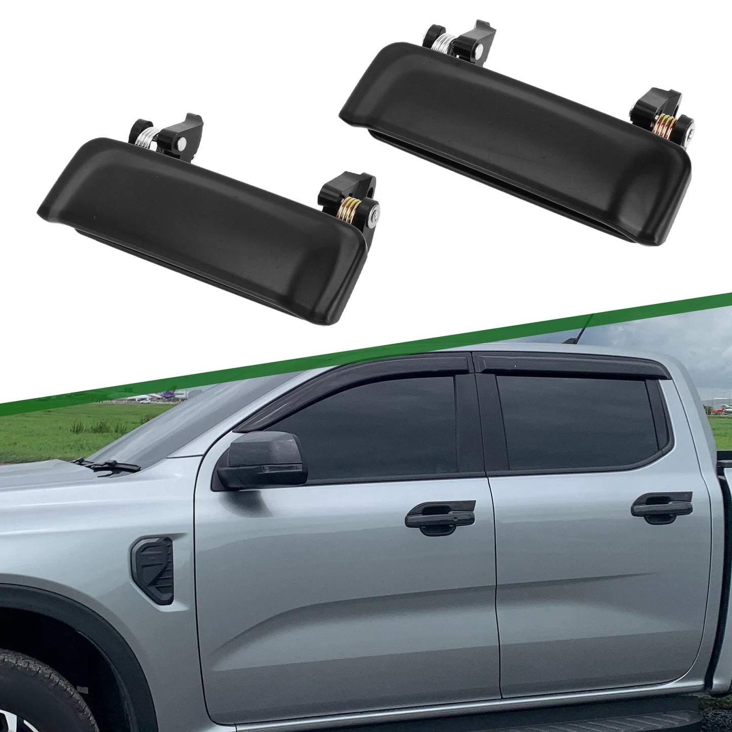 Set of 2 Exterior Door Handles for Ford Ranger (2001–2011) No.2L5Z1022404BAA