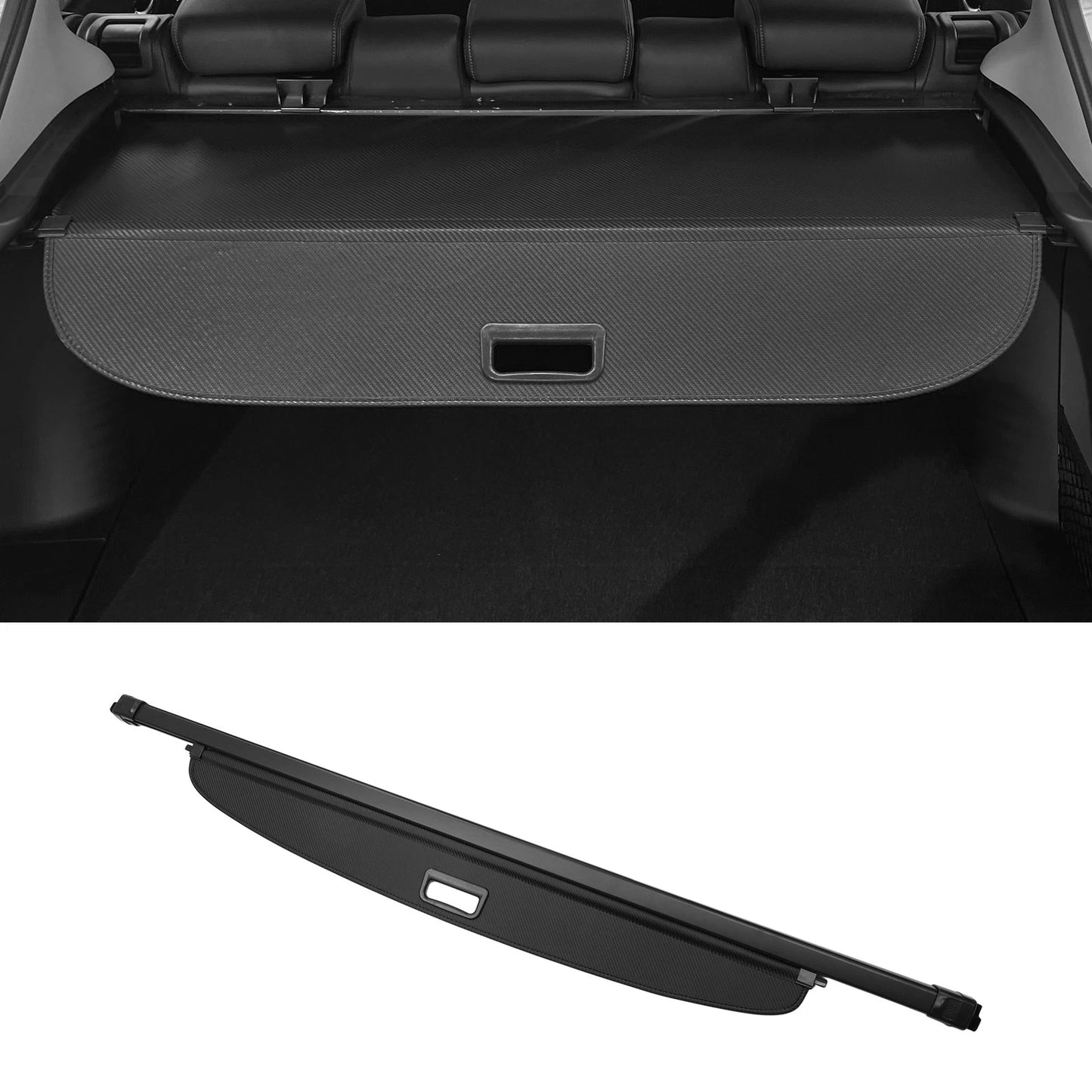 Retractable Cargo Cover for Chevrolet Tahoe (2019–2024) Black Carbon Fiber