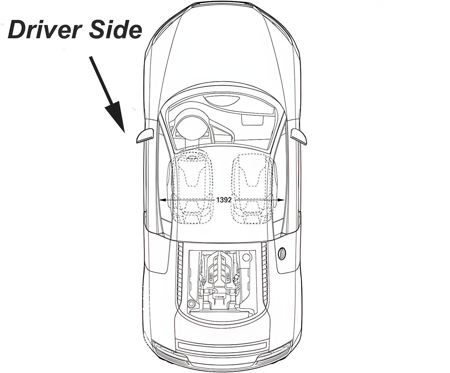 Driver Side Turn Signal Light Lens for BMW X3 X4 X5 X6 (2019–2024)