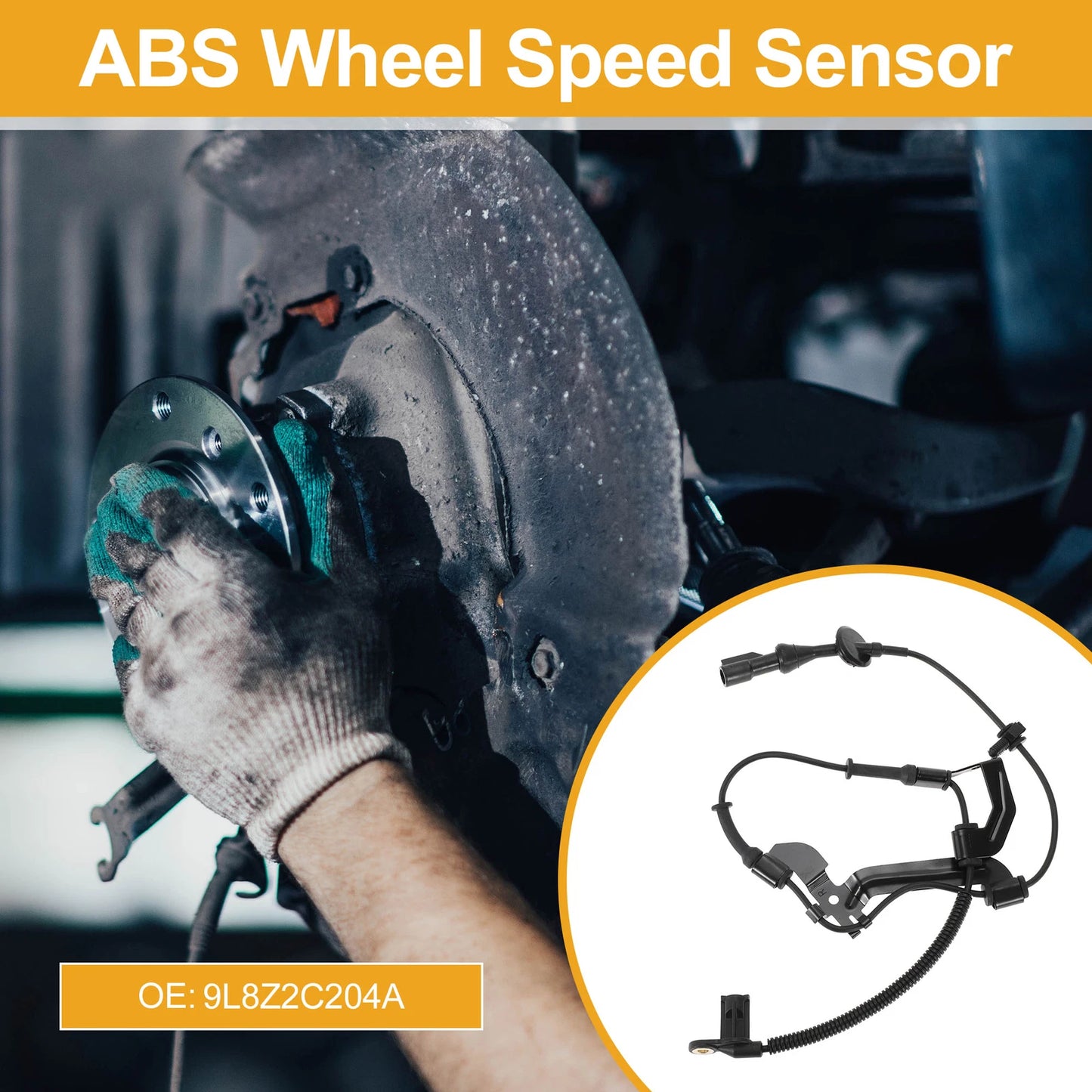 ABS Wheel Speed Sensor No. 9L8Z2C204A for Ford Escape (2001–2012)