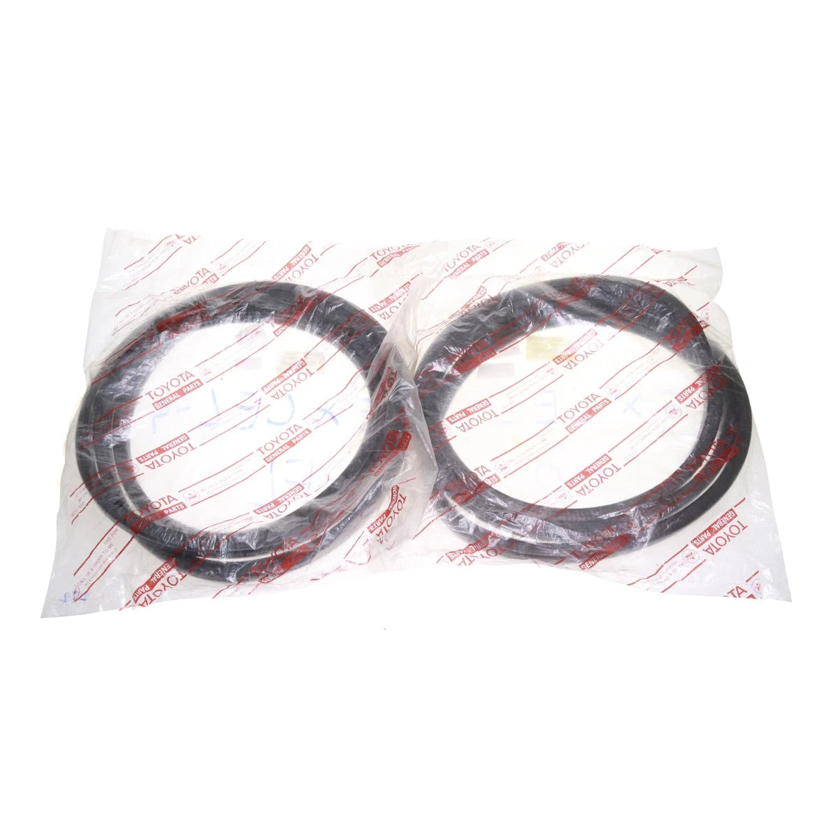 Set of 2 Front Door Weatherstrips for Hyundai Excel X2 (1990–1994)
