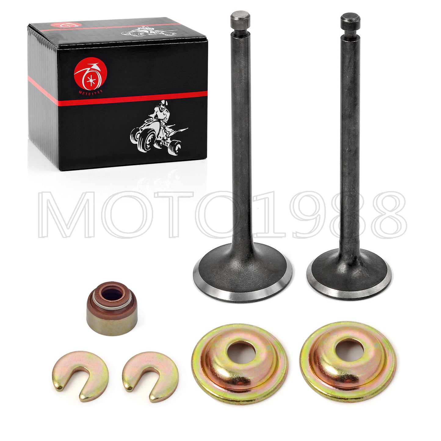 Intake Exhaust Valve Kit for Yamaha Golf Cart G2 G5 G8 G9 G11 G14 (1989–1996)