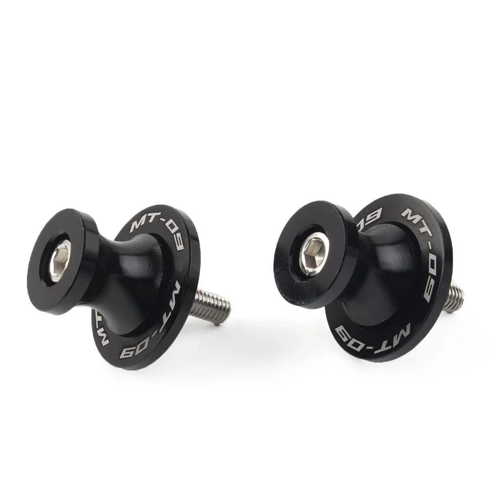 6MM Swingarm Spools Sliders for YAMAHA MT-09 FZ09 (2013-2022) Black