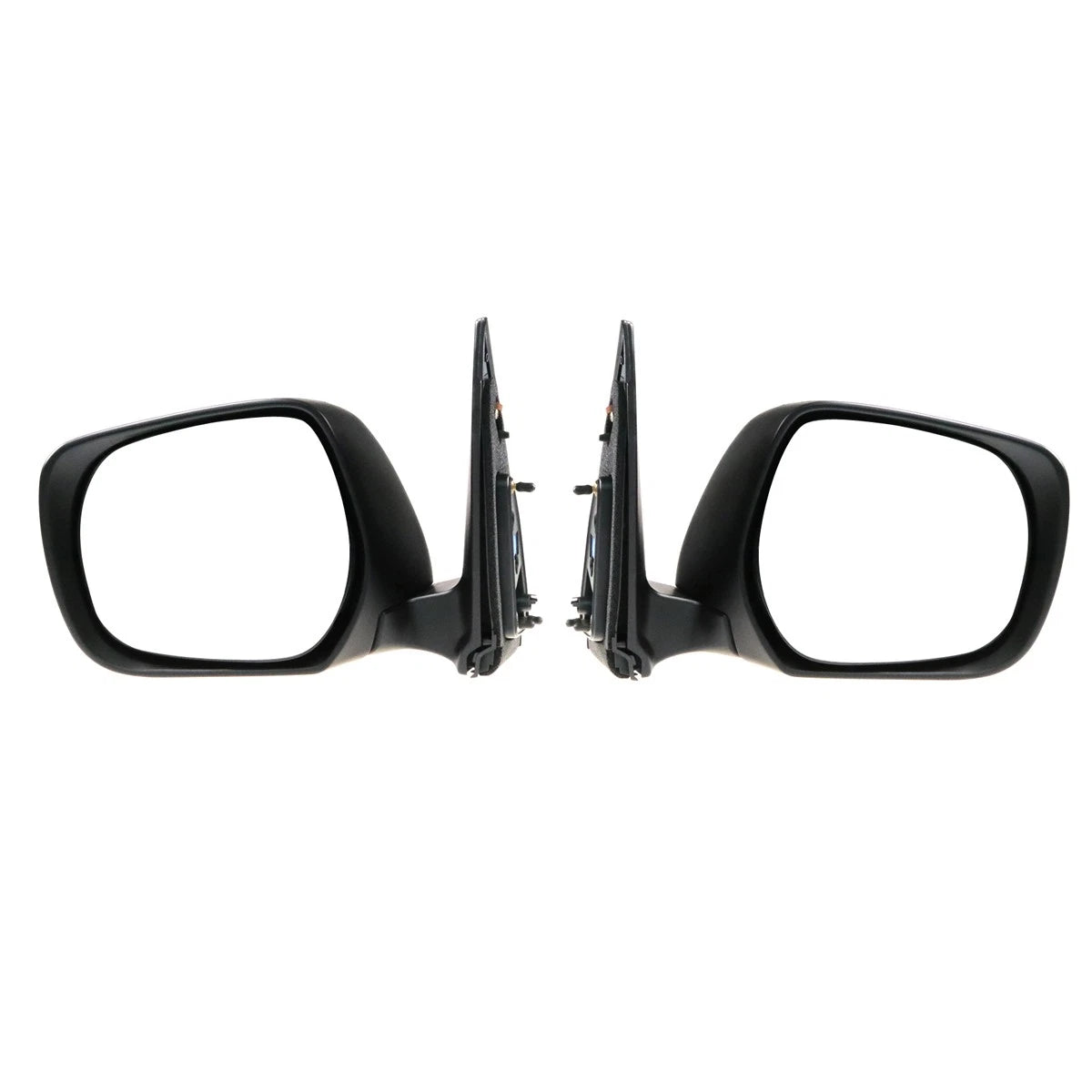 Set of 2 Black Door Mirrors for Toyota Land Cruiser (2007–2011)