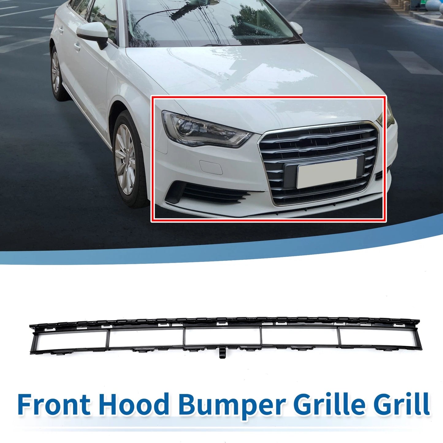 Front Lower Bumper Grille for Audi A3 A3PA (2017–2020) Black