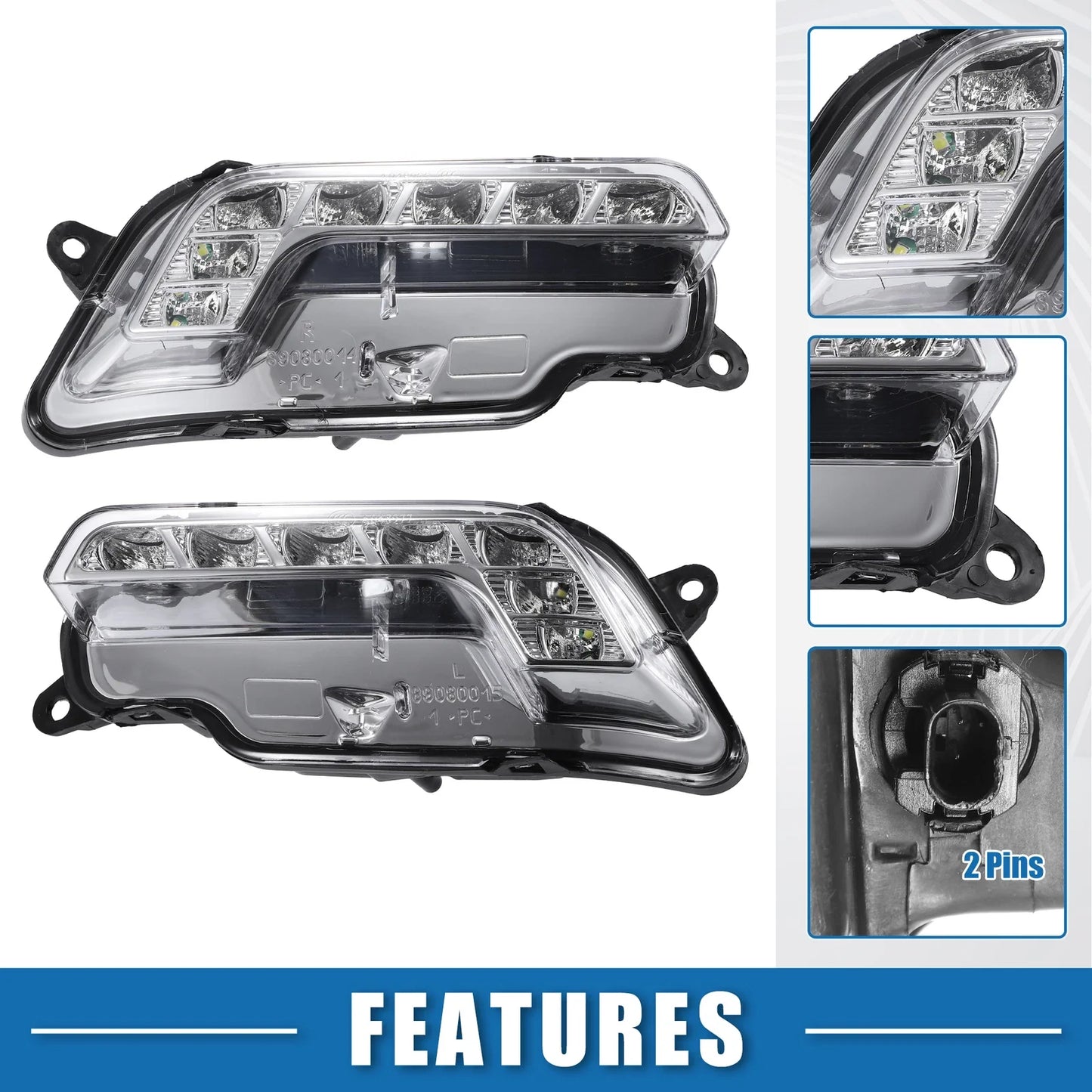 LED Daytime Running Lights for Mercedes