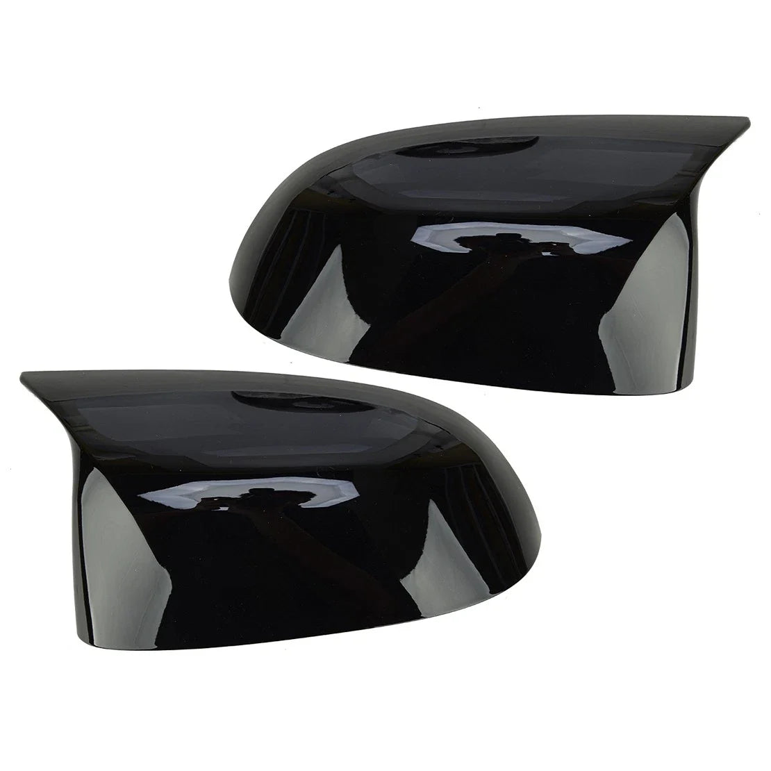 2 x Exterior Mirror Cap Trim for BMW X3 X4 X5 X6 X7 (2011-2023)