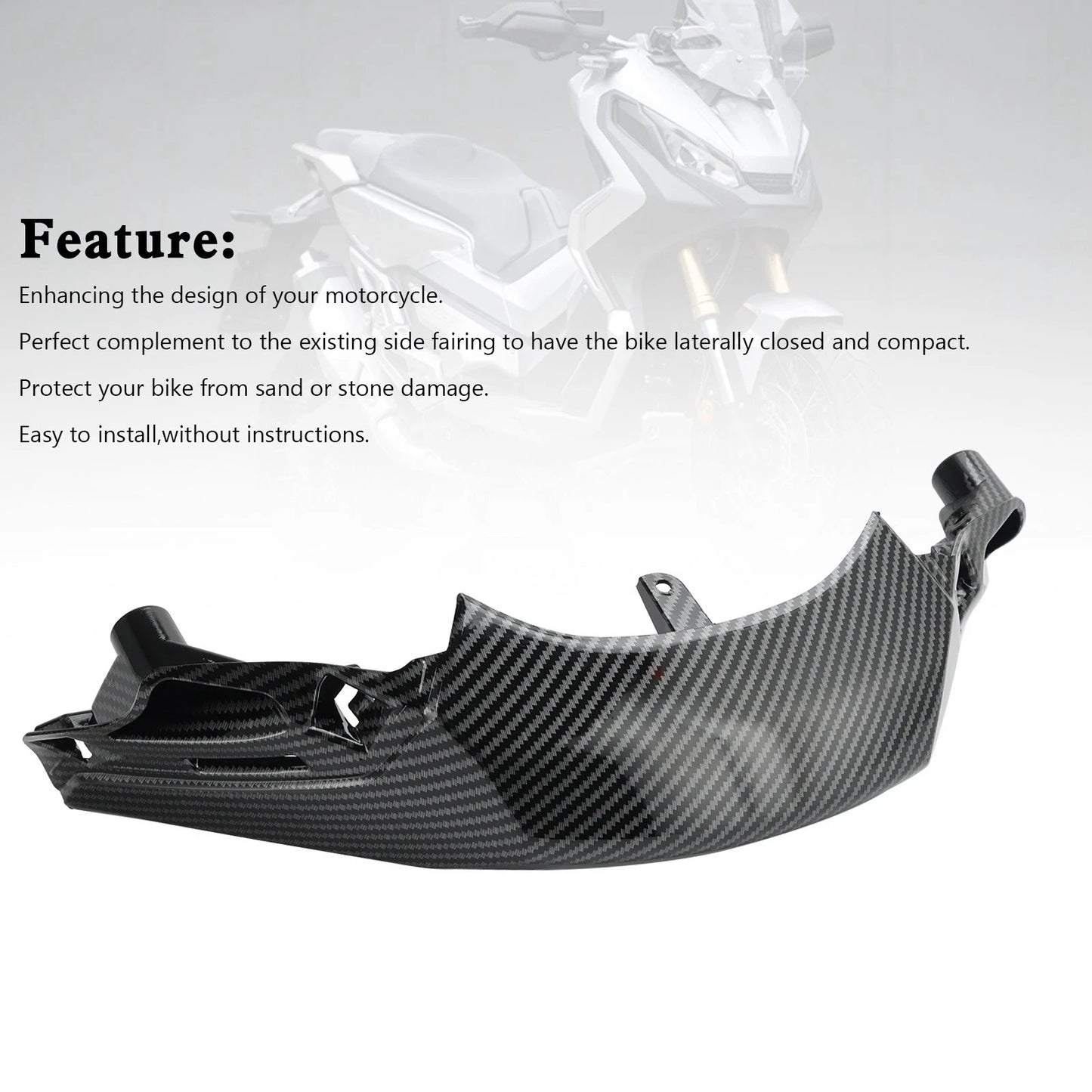 ABS Front Nose Cover Fairing Cowl for Honda X-ADV 750 (2017–2020)