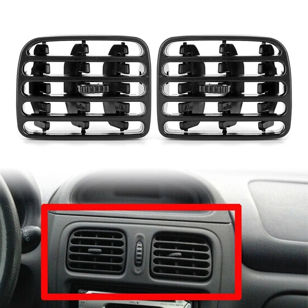Pair Dash Air Outlet Vents for Mitsubishi Pajero Montero V31 V32