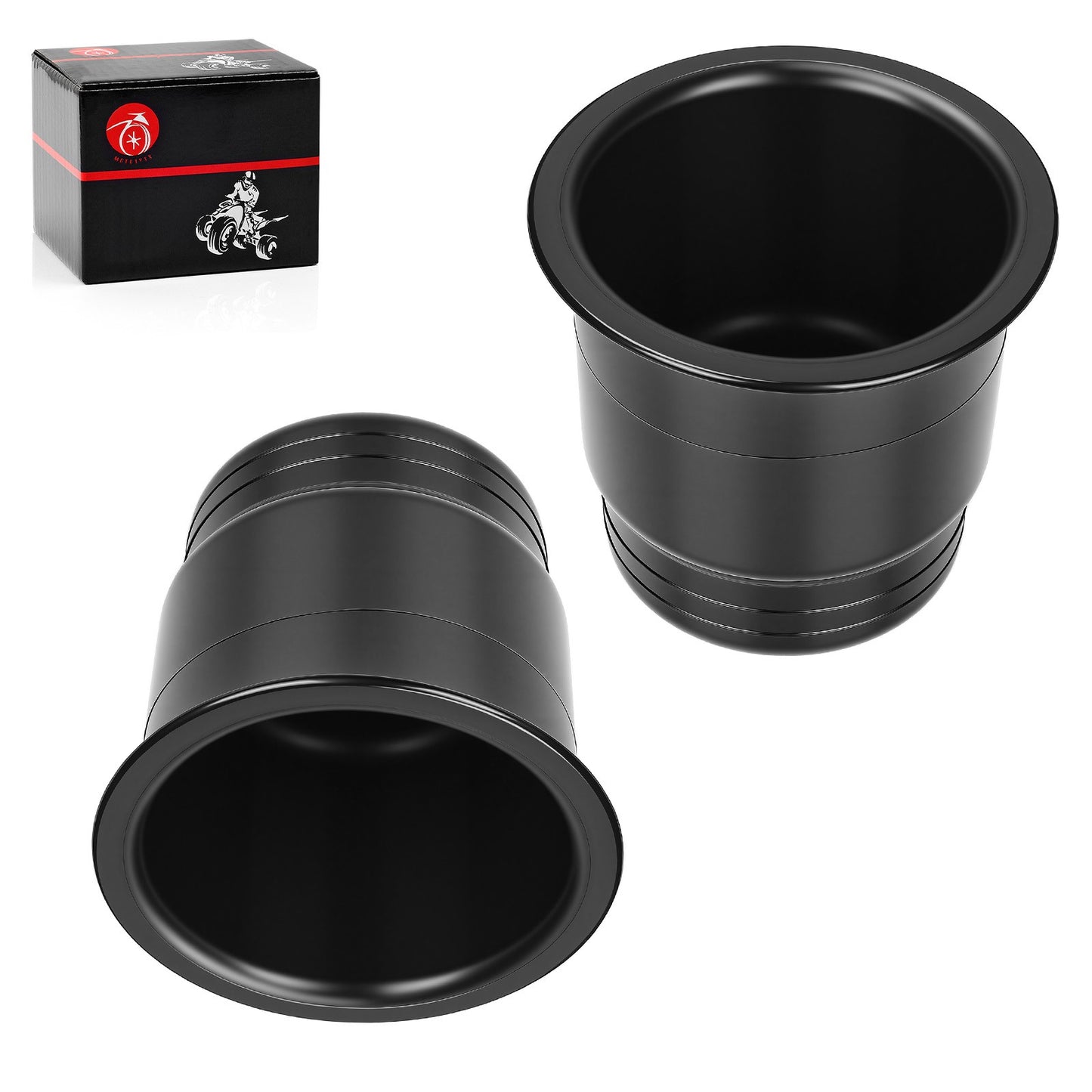 Set of 2 Cup Holders for Polaris Ranger 570 (2015–2024) RZR 800 (2008)