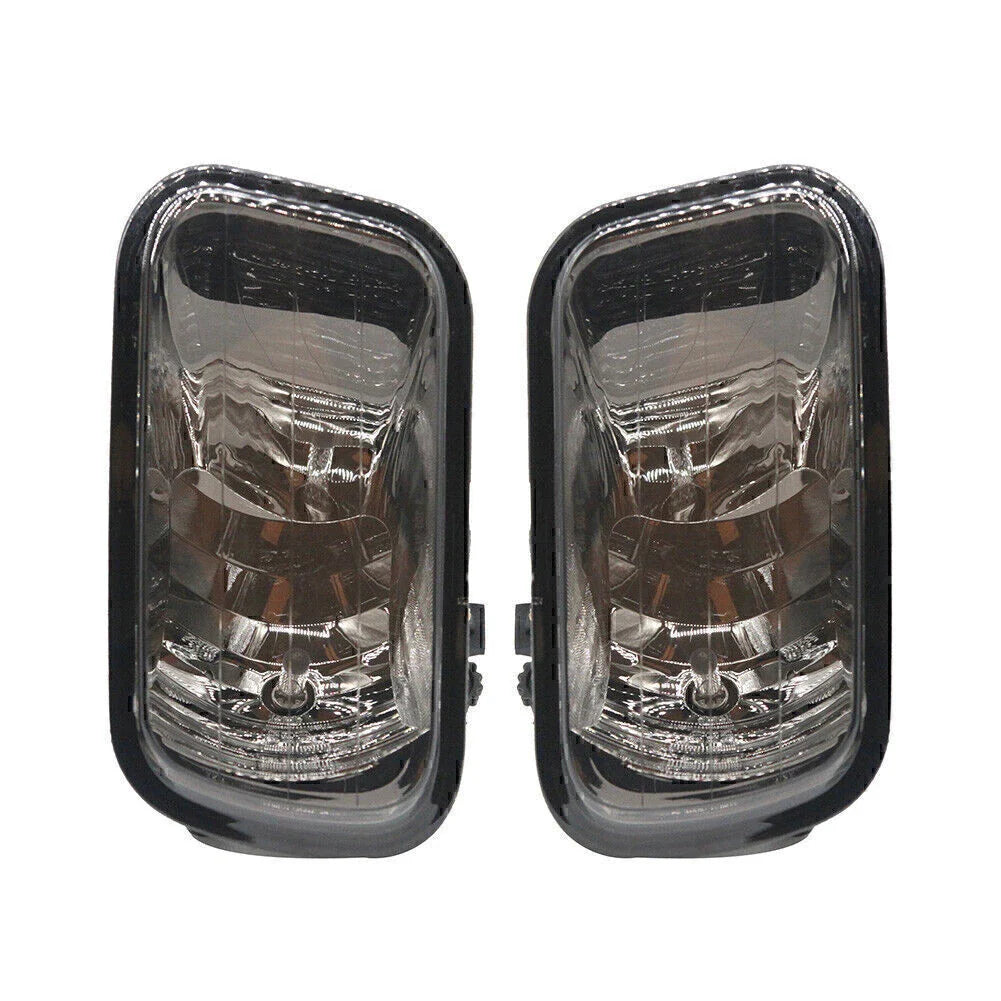 Black Front Fog Light Lamps For Dodge Ram 1500 2500 3500 (2009-2012)