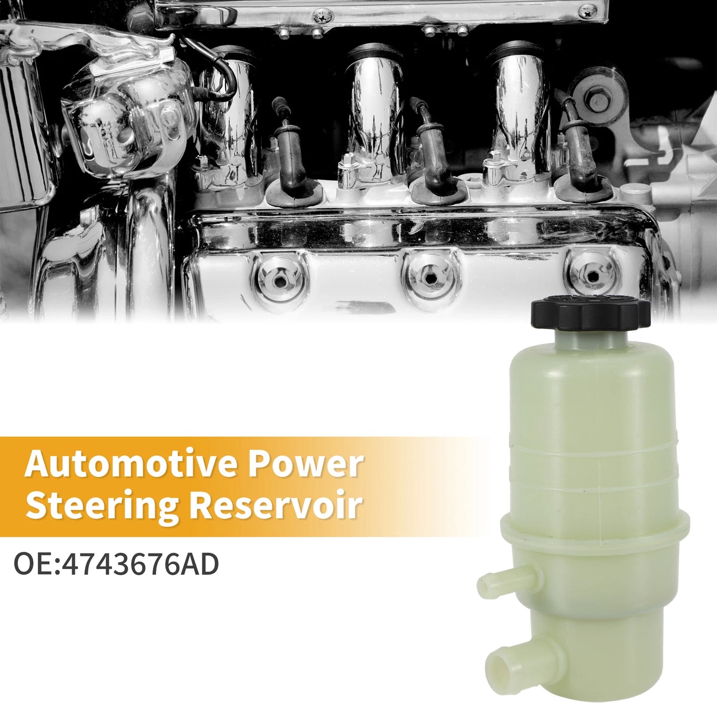 Power Steering Reservoir No. 4743676AD for Dodge Grand Caravan (2011–2020)