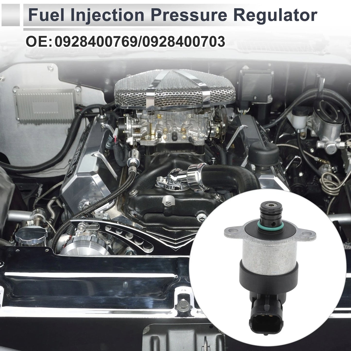 Fuel Pressure Regulator for Nissan Qashqai (2013–2019) No. 0928400769 20-70 Psi