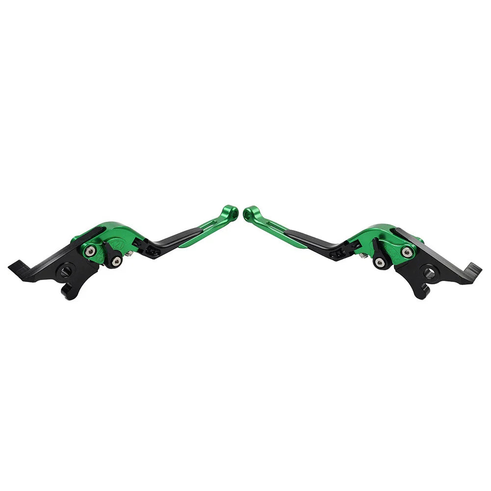 CNC Green Extendable Brake Clutch Levers for Honda VFR1200/F (2010-2014)