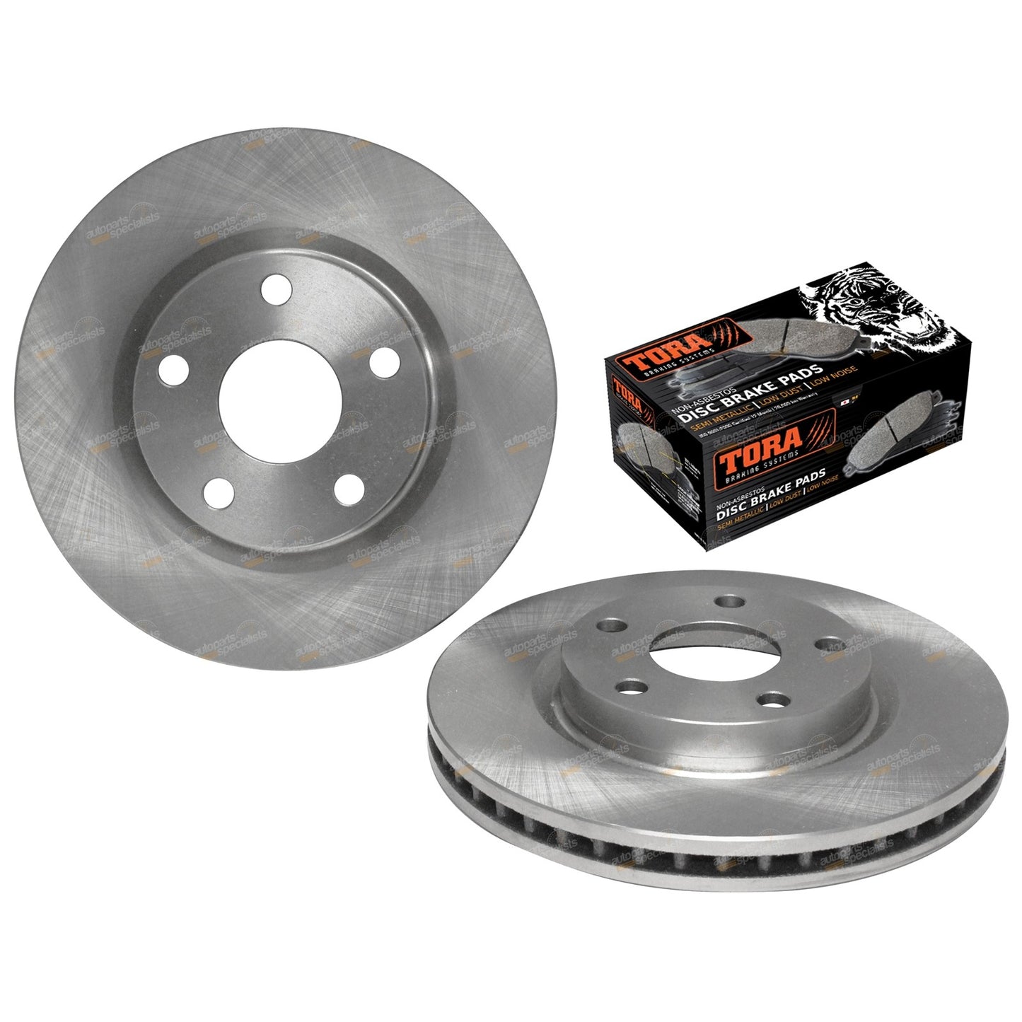 Front Disc Brake Rotors and Pads for Holden Statesman WM (2006–2010)