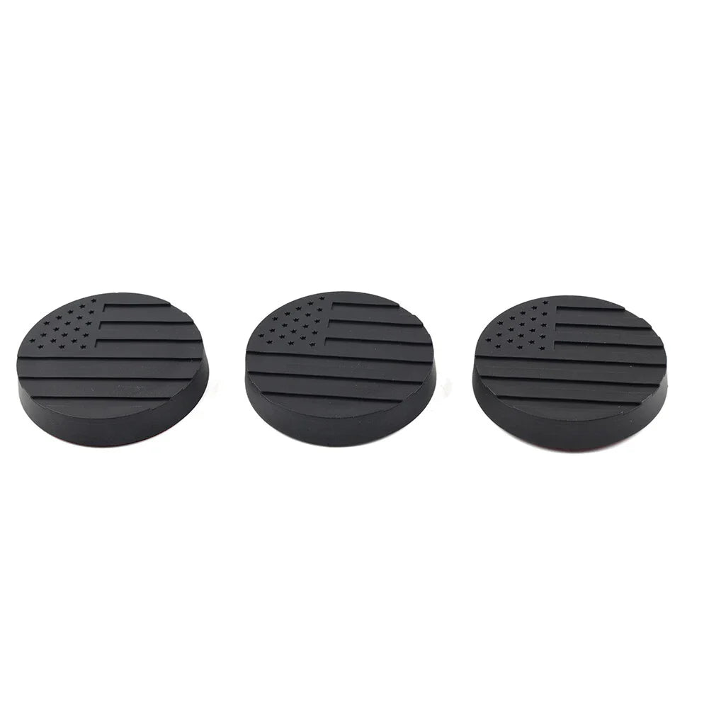 Lock Door Key Hole Socket Cover Trim for Jeep Wrangler (1997-2023)