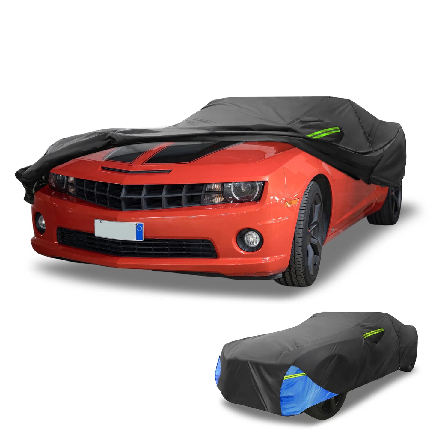 Waterproof Car Cover with Door Zipper for Chevrolet Camaro