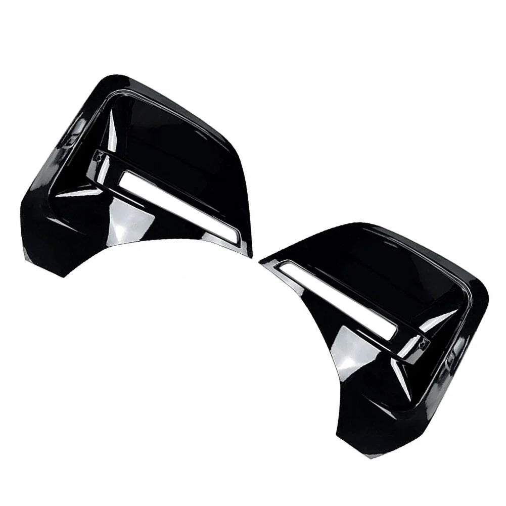 Black Rear Side Air Vent Covers for BMW 4 Series G26 i4 (2020-2024)