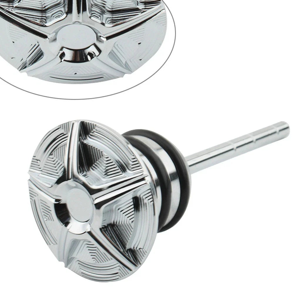 Chrome Oil Dipstick for Harley Sportster 1982-2003, Softail 1984-1999