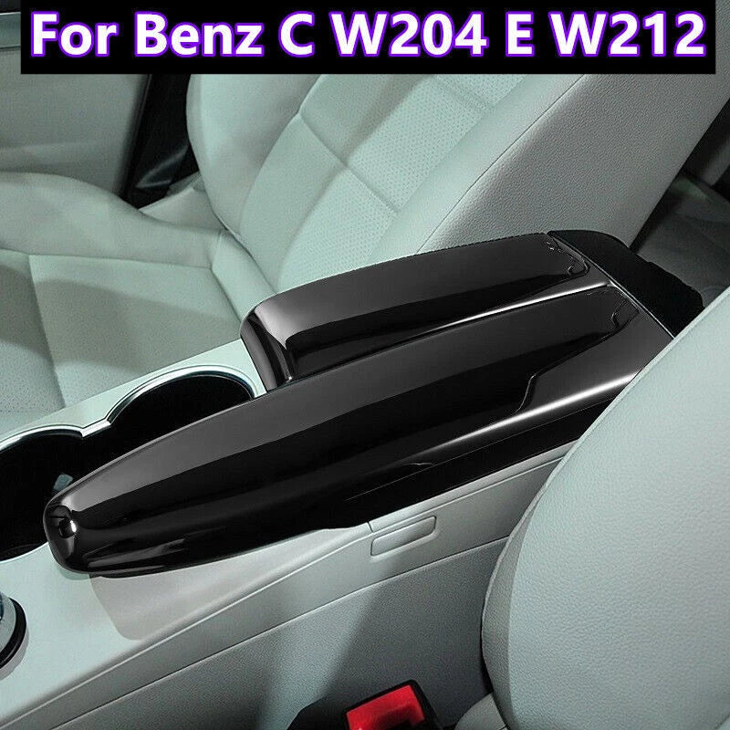 2 x Center Armrest Box Panel Trim Cover for Benz C W204 E W212