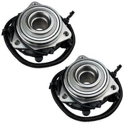 Pair Front Wheel Bearing Hubs for Jeep Wrangler JK JL (2007–2023)