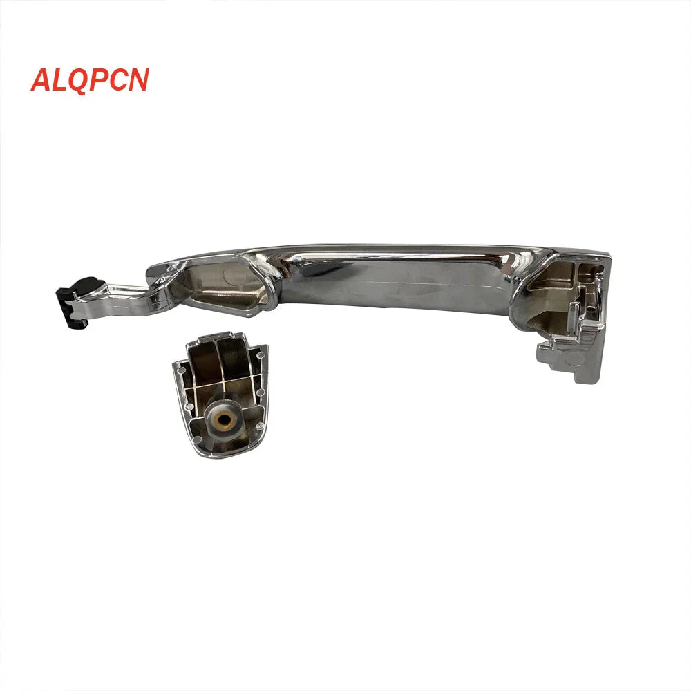 Chrome Rear Sliding Door Handle & Cap for Toyota Alphard (2003-2008)