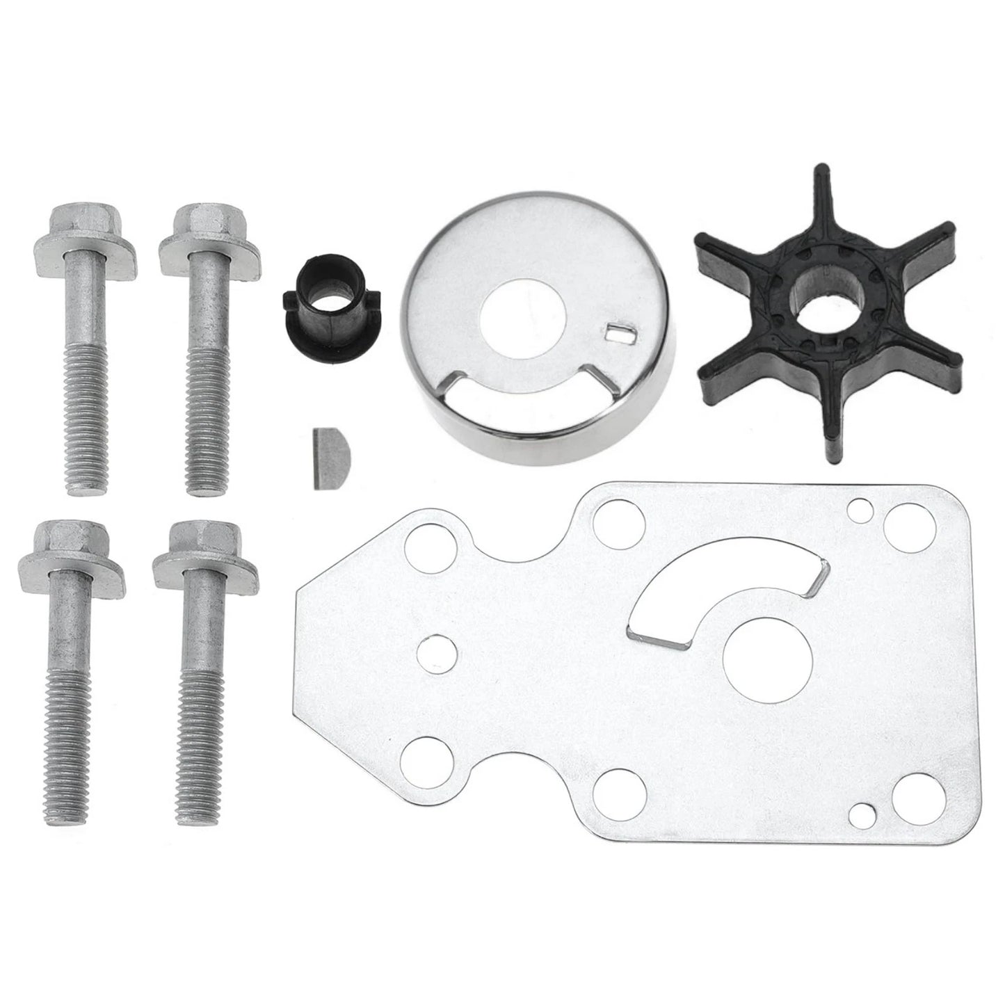 Water Pump Impeller Kit for Yamaha Outboard 9.9 15 HP (1990–2023)