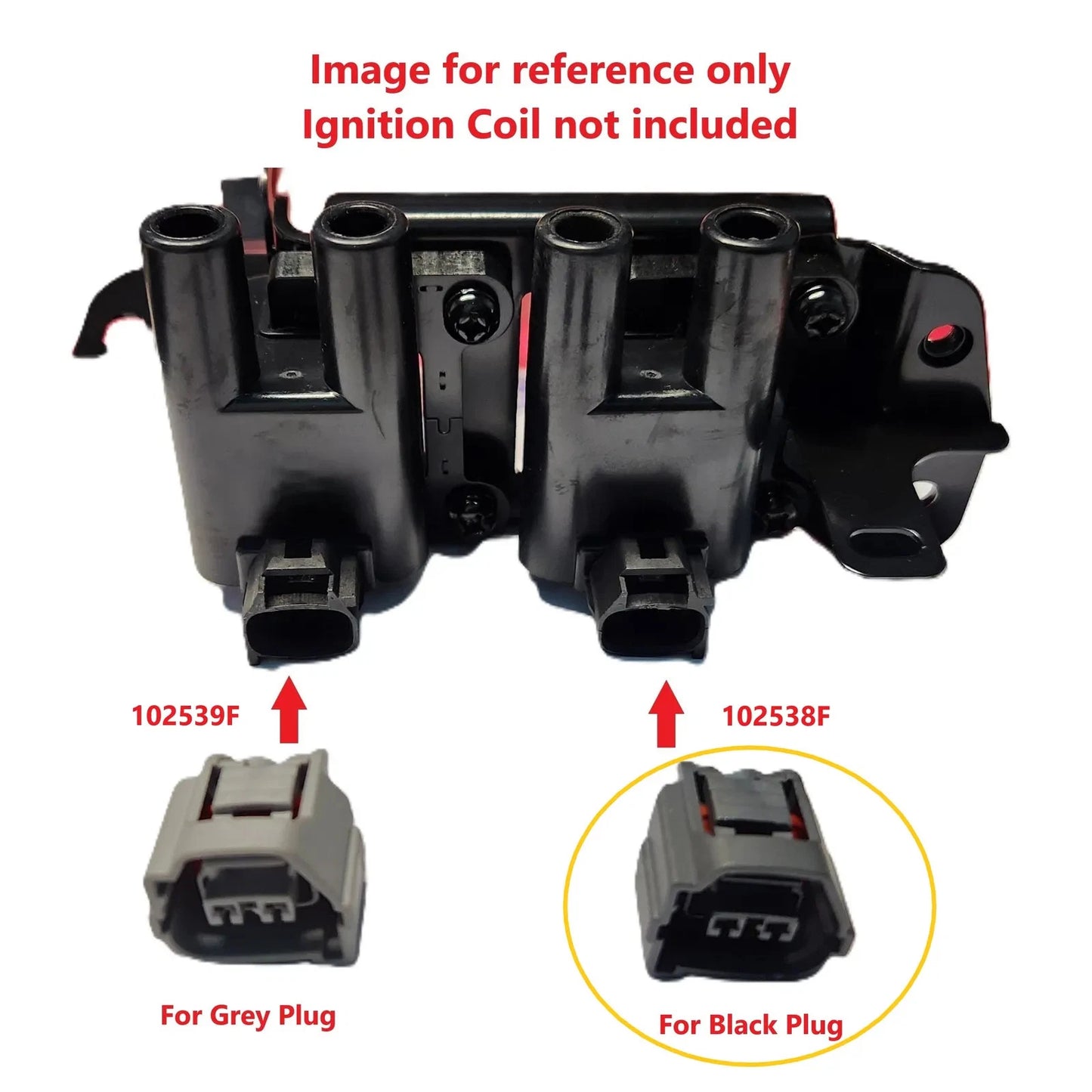 2 Pins Ignition Coil Connector for Hyundai Getz (2002–2011)