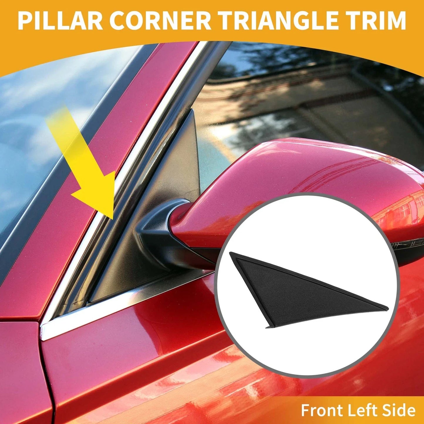 Front Left Side Pillar Triangle Trim for Hyundai Tucson (2015-2023)