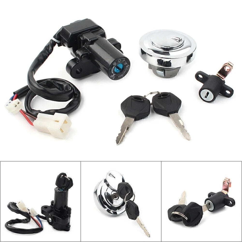 Ignition Switch & Fuel Gas Cap Lock Set for Yamaha XVS950 V Star 950 (2009–2017)