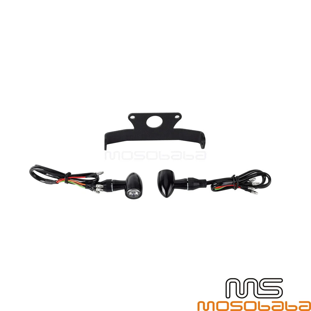 Rear LED Turn Signal Taillight w/Bracket & Wire Adapter for Sportster (21-23)