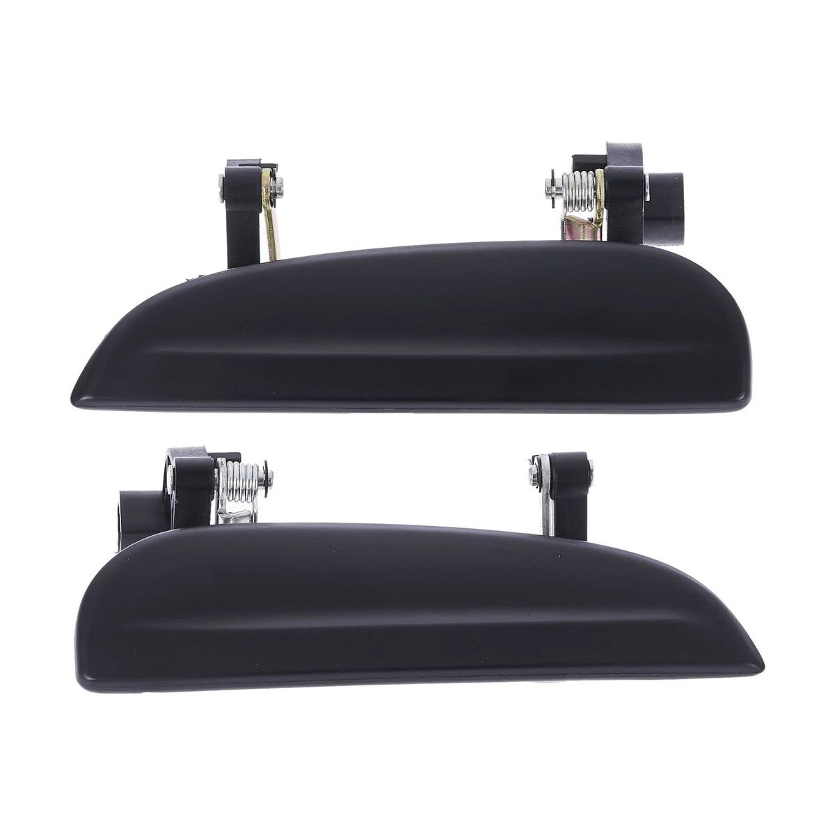 Set of 2 Outer Door Handles for Kia Rio (2002–2005) Black