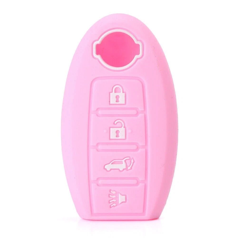 Set of 4 Silicone Key Fob Shells for Nissan 370Z Altima