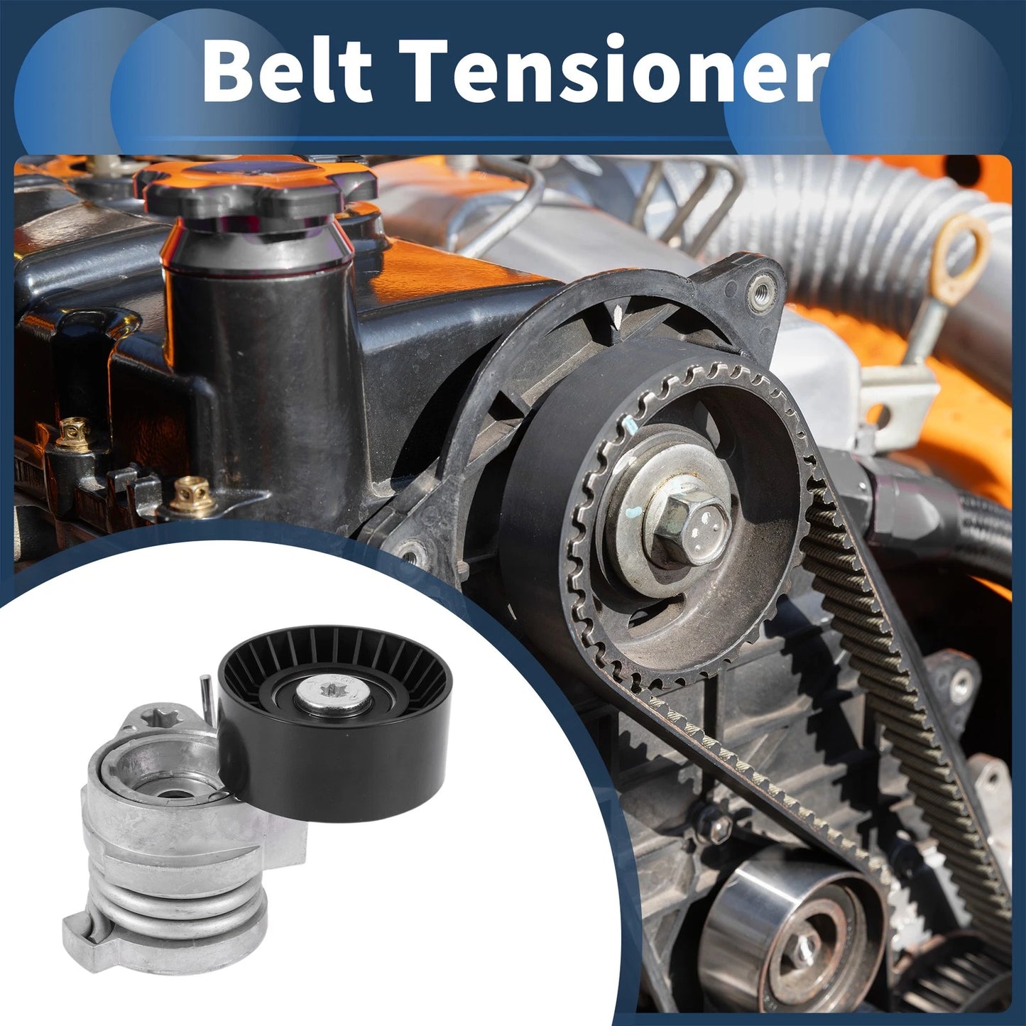 Belt Tensioner for BMW X5 (2006–2010) No. 11287545296 Metal