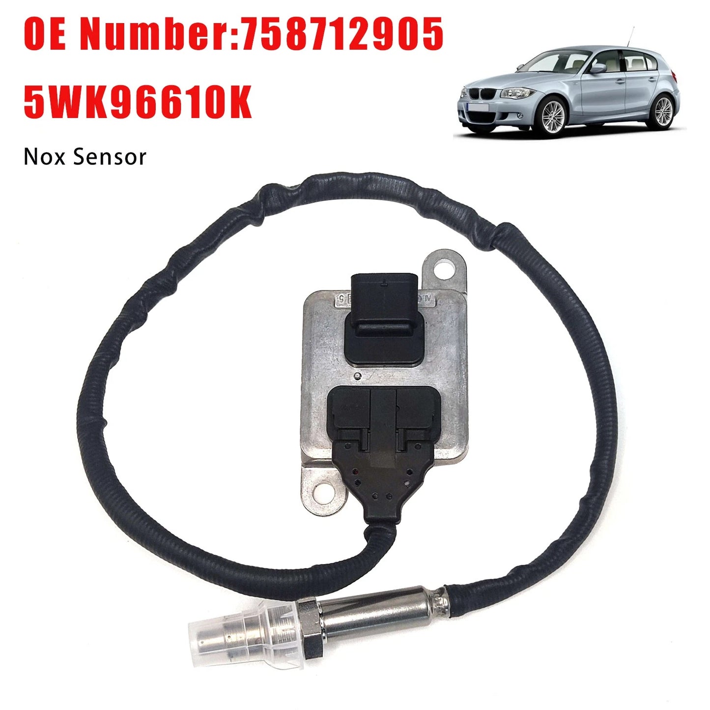 Nox Sensor 758712905 for BMW 3 Series E81 E82 E87 E88 E90 E91 E92 (2007–2013)