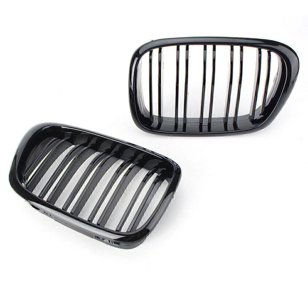 Black Front Upper Bumper Mesh Grille for BMW 5 Series E39 (1995-2004)