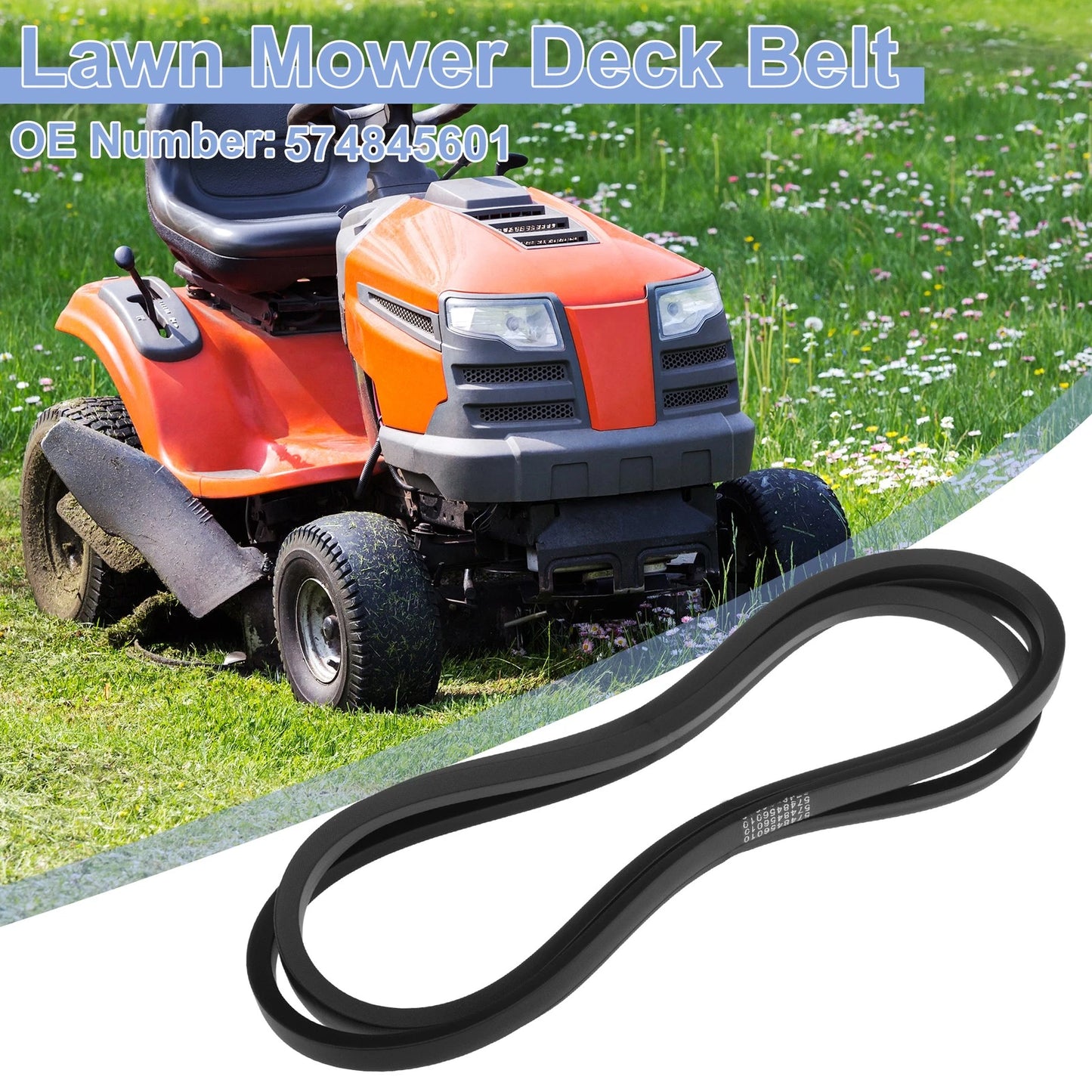 Lawn Mower Deck Belt No.574845601 for Husqvarna YT42XLS YTH2242 YTH24V42LS