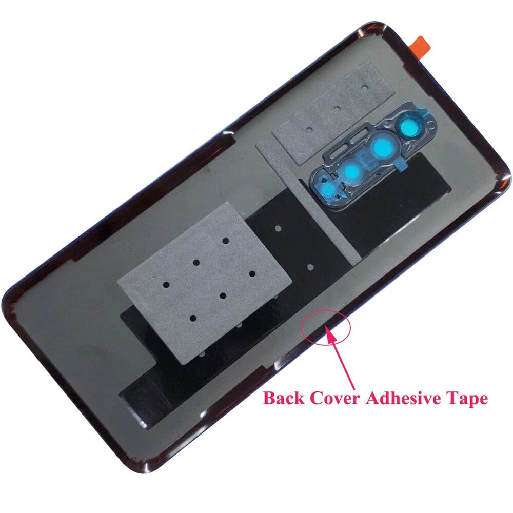 Battery Cover Case + Camera Lens Replacement for OnePlus 7 Pro (2019)