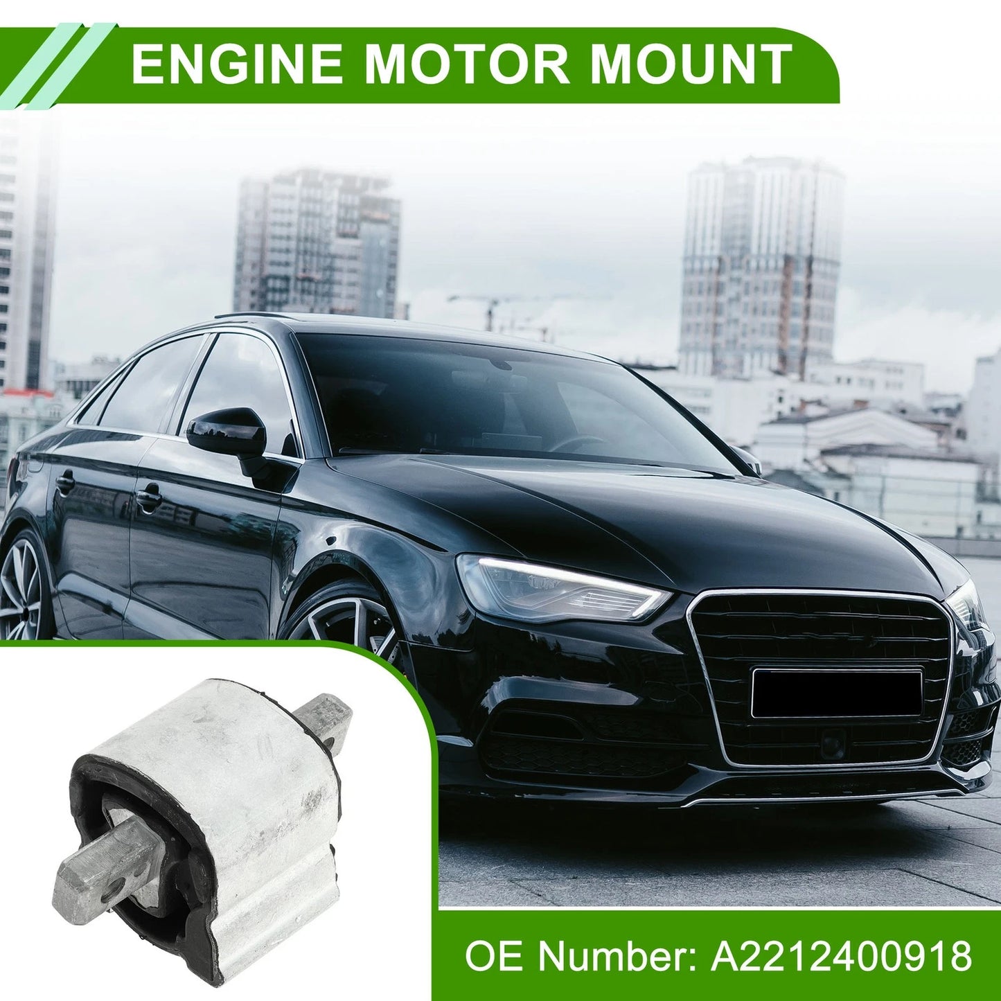Engine Motor Mount for Mercedes Benz W221 (2005–2013) 3.0L A/MT S300L