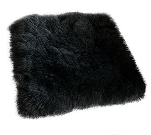Genuine Sheepskin Car Seat Covers 18"x18" for Black Chair - AU Stock (2018-2023)