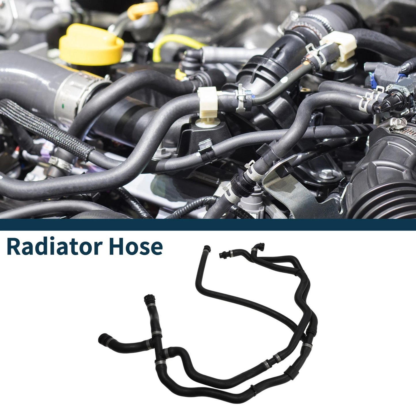 Radiator Hose Heater Hose for BMW 5 Series (2009–2010) No. 17127568753