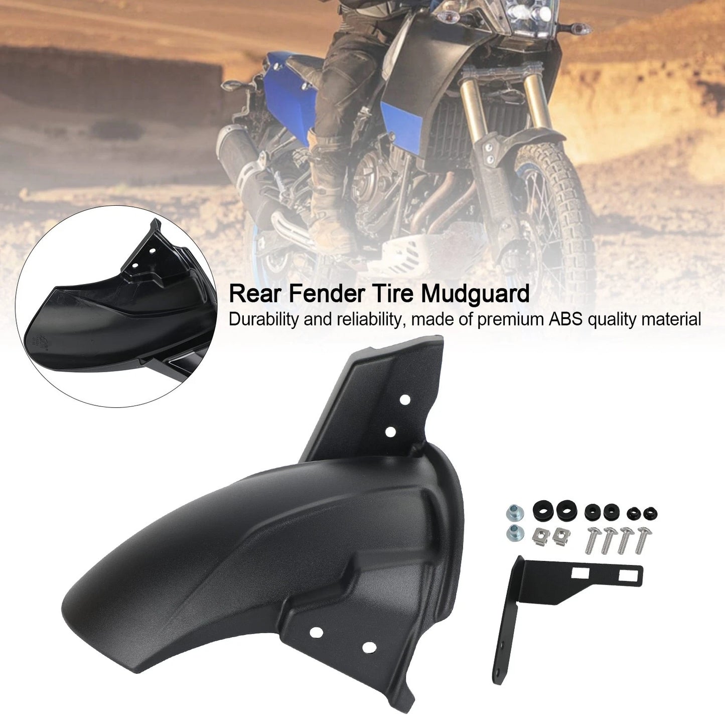 Rear Wheel Mudguard for Yamaha Tenere 700 XT700Z (2019–2023)