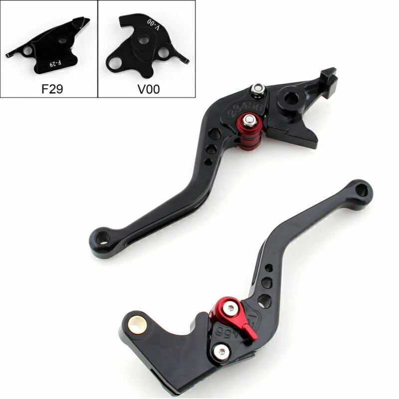 Short Brake Clutch Lever for Honda ST 1300 (2008–2012) Black