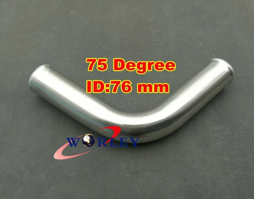 3" Aluminum Turbo Intercooler Pipe for Universal Fit (76mm)