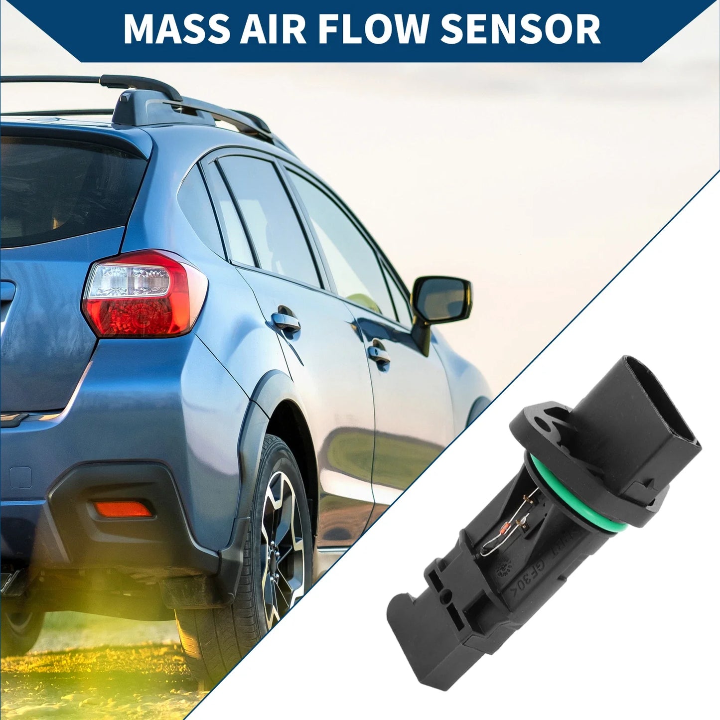 MAF Sensor Mass Air Flow Sensor for BMW / Land Rover Black