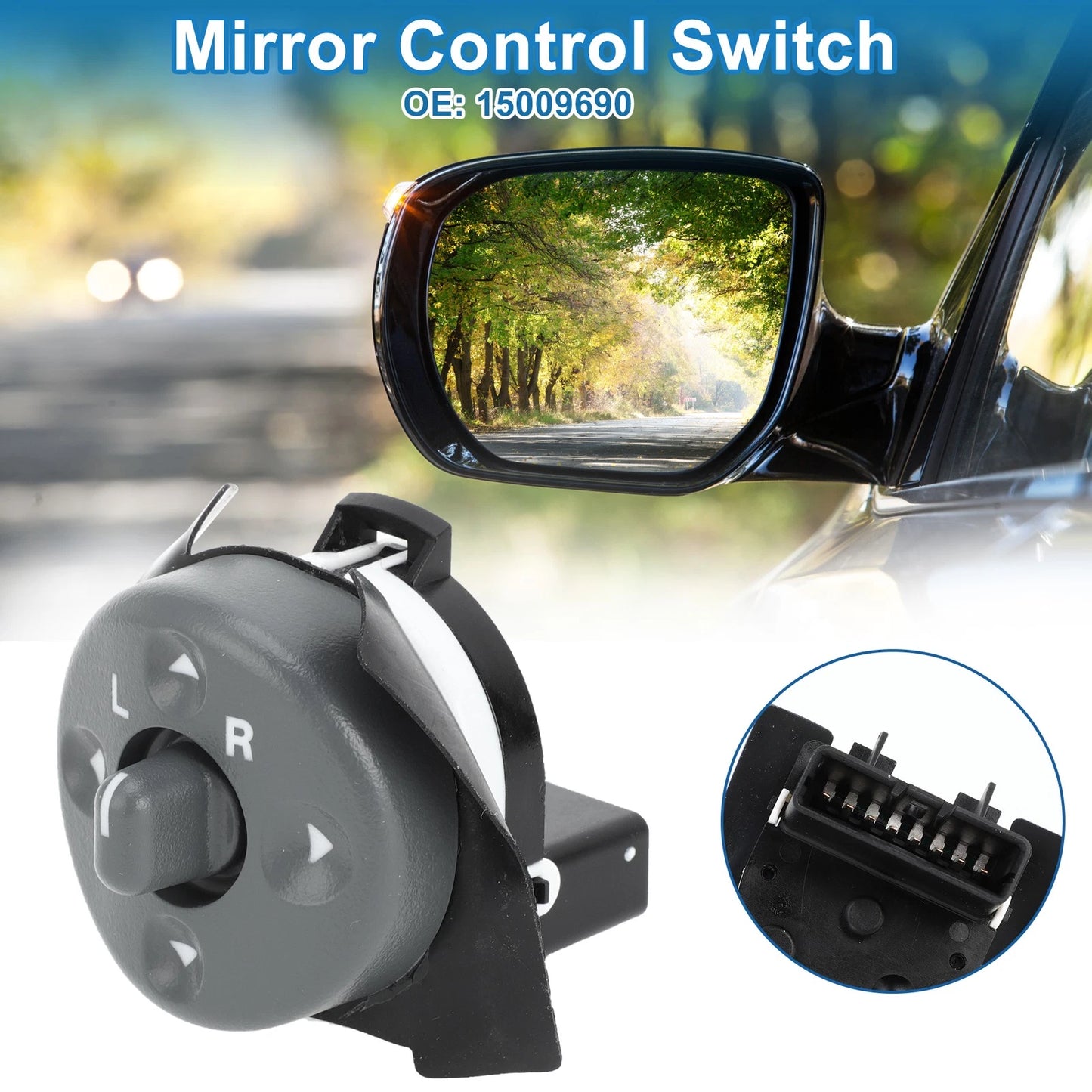 Car Mirror Switch No. 15009690 for Chevrolet Astro C1500 Tahoe (1995–2005)
