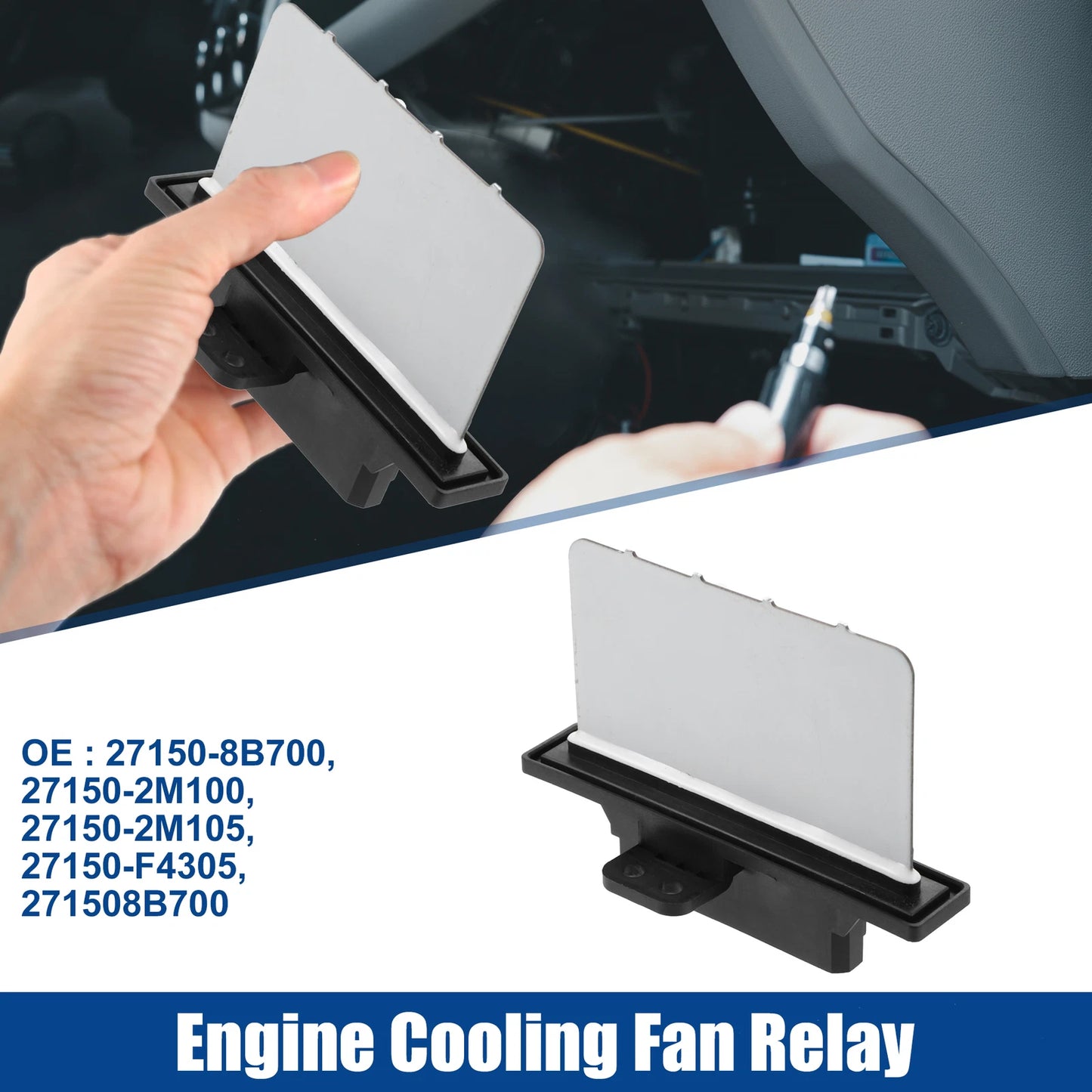 HVAC Blower Motor Resistor for Nissan Sentra (2013–2019)