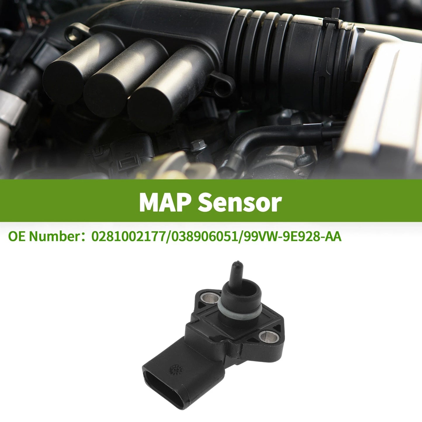 MAP Sensor No.0281002177 for Volkswagen Jetta (1999–2004)
